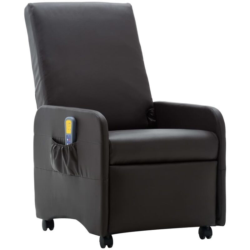 Vidaxl - Massagesessel Kunstleder Braun - Braun