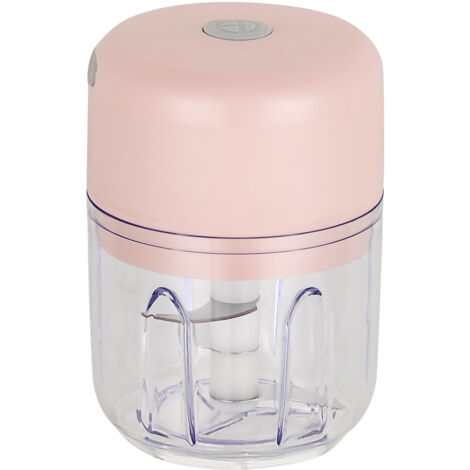 Elektrischer Mini-Zerkleinerer, für Knoblauch, Püree, Zwiebeln, Kräuter, Gemüse, Ingwer, Obstmixer (250 ml)