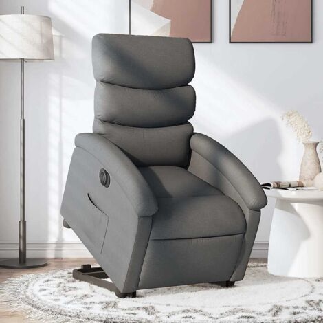 Elektrischer Relaxsessel grau