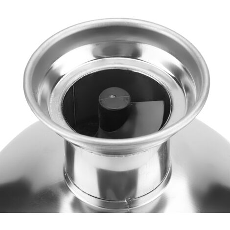 Elektrischer Schokoladenbrunnen mit 4 Etagen – Fondue-Maschine – Edelstahl – Silber – 37 cm x 22 cm x 43 cm – 170 W