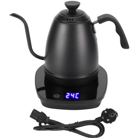 Elektrischer Schwanenhalskessel mit Display zur Zubereitung von Kaffee und Tee, 220–240 V Wechselstrom (EU)
