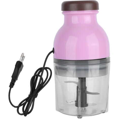 Elektrischer Standmixer mit 2 abnehmbaren Klingen zum Zerkleinern von Eis und Fleisch, Sojamilchmahlwerk, 220-V-EU-Stecker