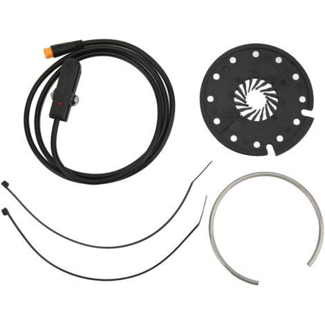 Elektrischer Unterstützungssensor für Fahrradkurbelgarnitur, 12 Magnete KTD12R, wasserdichter Stecker für elektrisches Umrüstset