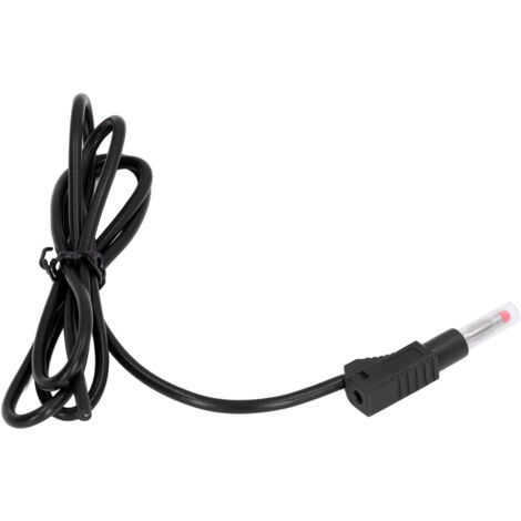 Elektrisches Prüfset 32A 1000V mit 4mm Messingsteckern und schwarzem PE-Gehäuse für Kabel