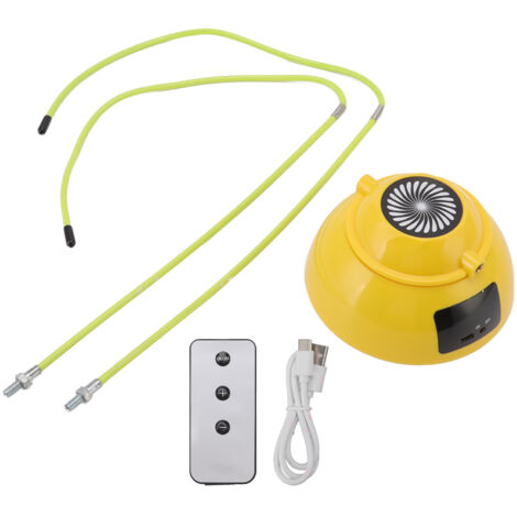 Elektrisches Springseil mit 10 Geschwindigkeitsstufen, automatischem Zähler, USB-aufladbar, Fitness für Kinder und Erwachsene, Gelb