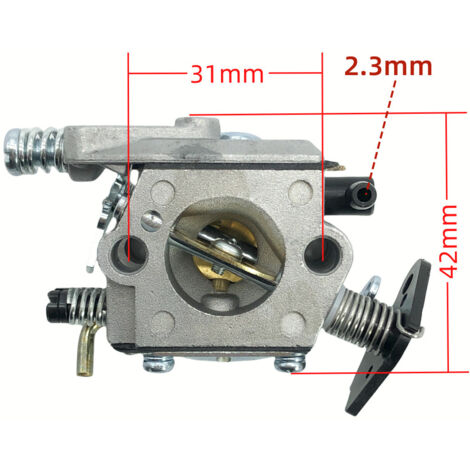 Elektrisches Vergaser-Ersatzwerkzeug für 3800 38cc Motor, geeignet für kleine Zweitakt-Gartenmaschinen 3800 909-042.