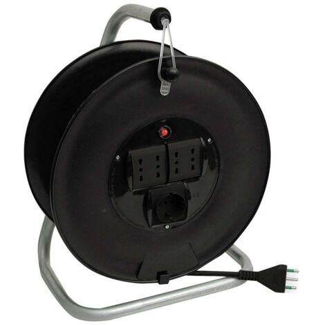 ELEKTRISCHES VERLÄNGERUNGSKABEL MT.50 KABEL 3X1,5 4 SCHUKO-ANSCHLÜSSE