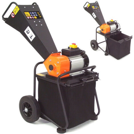 Elektro Gartenhäcksler 3500 Watt Häcksler Gartenschredder Holzhäcksler 55832