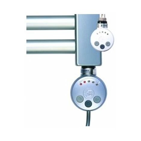 Elektro Heizstab, Heizkörper patrone MEG-1.0, inkl. 2,5m Stecker 1000 Watt, chrom