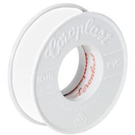 Elektro-Isolierband 302 0,15 mm x 25 mm x 10 m weiß C1714 (12 ROL)