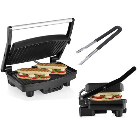 Elektro Kontaktgrill & Grillzange Multigrill Schwimmdeckel 1500Watt, 28x19cm