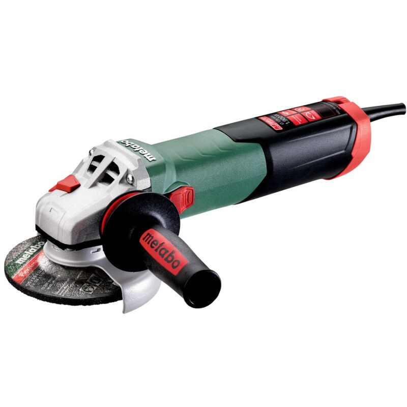 Metabo Winkelschleifer WEV 19-125 Q M-Brush, mit Drehzahlregelung, Schnellspannmutter, Karton