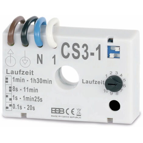 Elektrobock CS3-1 Nachlaufrelais Unterputz