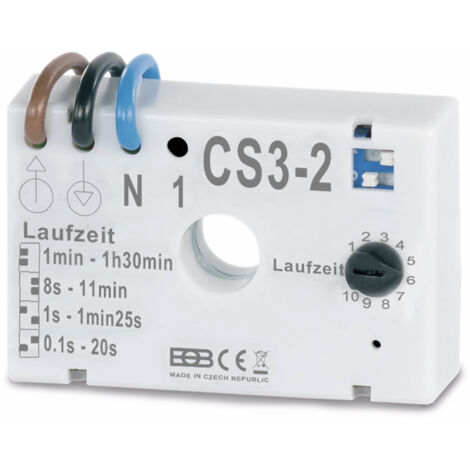 Elektrobock CS3-2 Nachlaufrelais Unterputz
