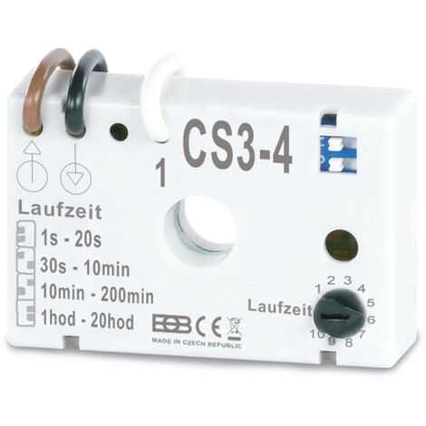 Elektrobock CS3-4 Nachlaufrelais Unterputz