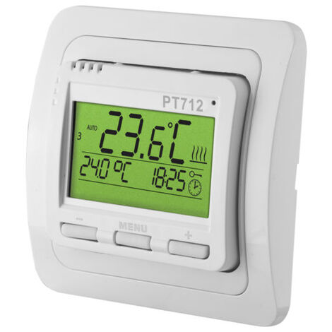 Elektrobock PT712, digitaler Raumthermostat, 80 x 80 mm