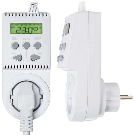 Elektrobock Steckerthermostat TS05 Thermostat Infrarotheizung