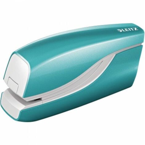 Elektroheftgerät NeXXt WOW fest 10 Bl. (80 g/m²) e1 Metall/Kunststoff eisblau