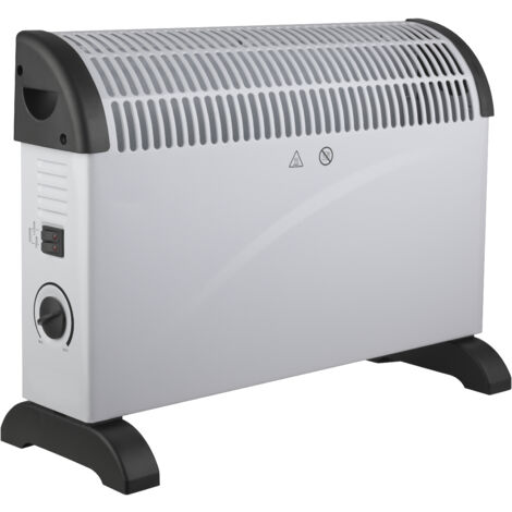 Elektroheizung Konvektor GardWell Heizlüfter - Heizung - 2000W - 3 stufiger Heizkörper