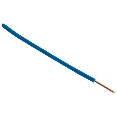 Elektrokabel HO7V-U 1,5 mm2 blau 10 m