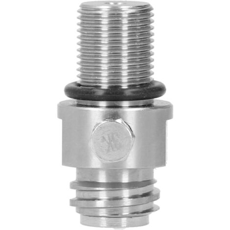 Elektrolytisches Messing-CO₂-Zylinderventil, M18x1,5-Adapter für Tanks, Nachfüllzubehör