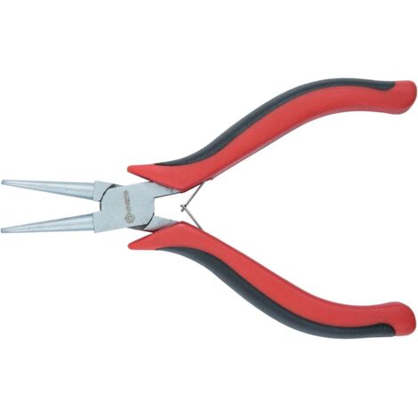 Elektronik-Rundzange 120 mm Doppelfeder Zwei-Komponentengriff Spezialzangen
