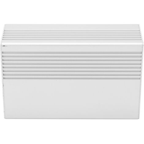 Elektronikgehäuse aus Aluminium mit integrierter Anschlussdose, graue Ausführung