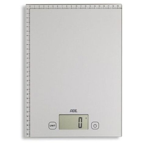 Elektronische küchenwaage 20kg - 1g silber - Ade - 0409029