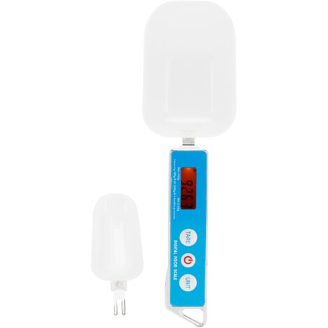 Elektronische Küchenwaage 500 g/0,1 g, blauer digitaler Messlöffel für Lebensmittel