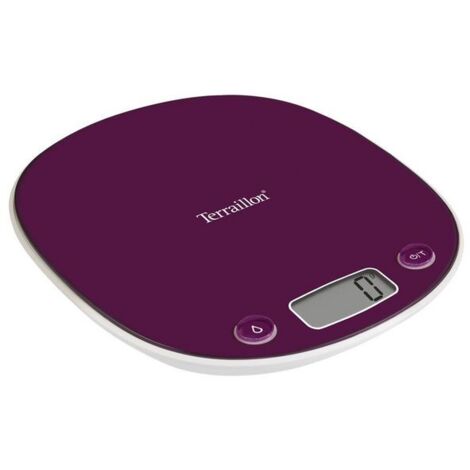 Elektronische küchenwaage 5kg - 1g pflaume - Terraillon - 12050