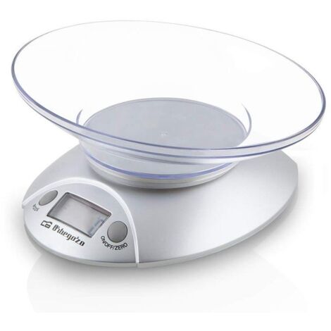 Elektronische Küchenwaage orbegozo pc 1009/ bis zu 3kg/ silber
