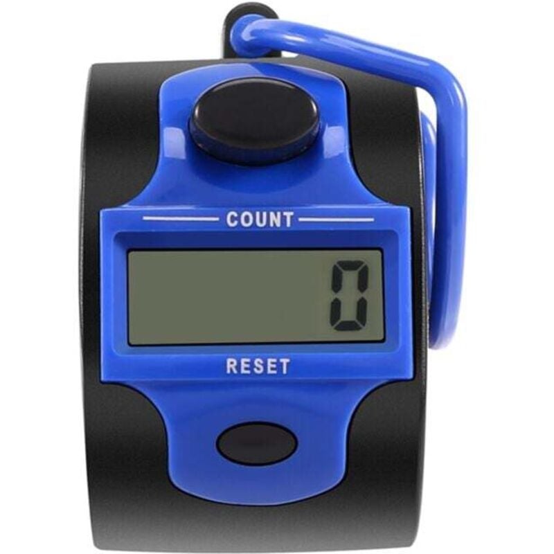 Image of Elektronischer Clicker, manueller digitaler Punktezähler, Fingerring, mechanische Tasche für Golfer