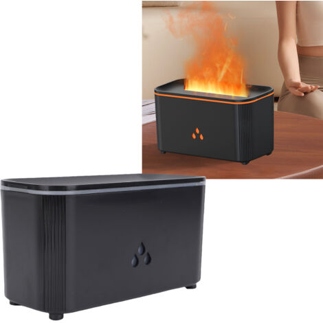 Elektronischer Humi-Flame – Essential – 7 Farben – Öle – USB – ABS – PP