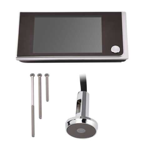 Elektronischer Mini-Outdoor-HD-Katzenaugen-Betrachter, 3,5-Zoll-Farb-LCD-Betrachter, 180°-Innenansicht
