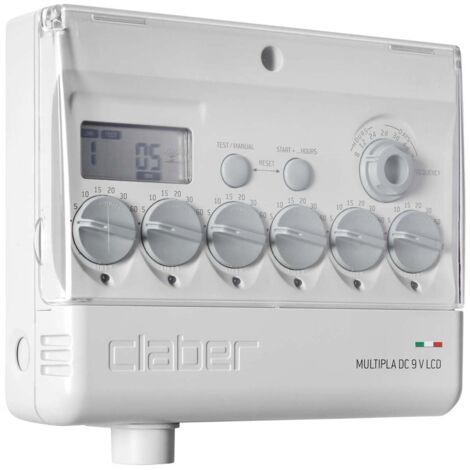 ELEKTRONISCHER PROGRAMMIERER MULTI LCD 9V 6 ZONEN -8060