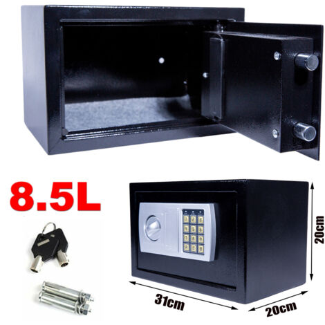 Elektronischer Safe Tresor Wandtresor Geldschrank Safe M beltresor 8.5L