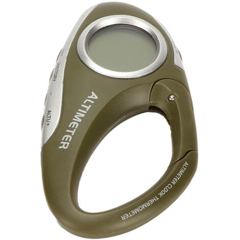 Elektronisches Höhenmesser-Barometer mit hellem LCD-Display für Wandern und Bergsteigen