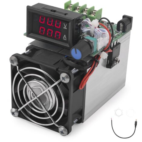 Elektronisches Lastmessgerät (100 W), Eingangsspannung 1–100 V, LED-Anzeige, Überhitzungsschutz, verzögerte Lüfterabschaltung, automatische Korrektur