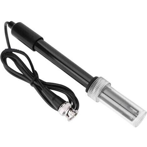 Elektronisches pH-Meter für Aquarien – ABS-pH-Sonde 0–14 pH, hohe Empfindlichkeit, hohe Genauigkeit, präzises und zuverlässiges Industrienetzteil