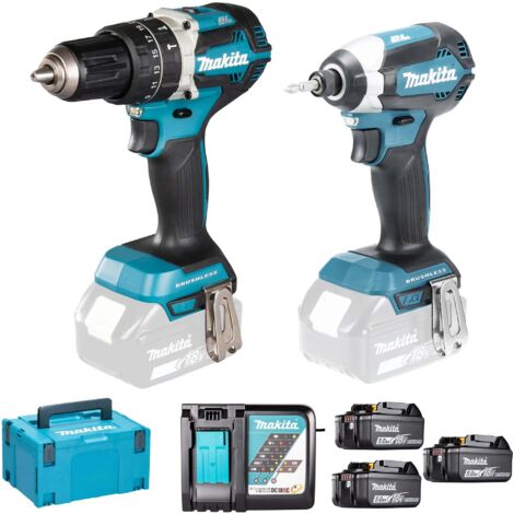 Elektrowerkzeug-Set Makita DLX2180TJ1 18V 5Ah