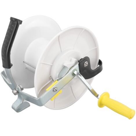 Elektrozaun-Drahtspule, manuell, hochfester ABS-Zaun, elektrifizierte Seilschnurspule, elektrifizierte Seilwickler für Farm MLD 0052