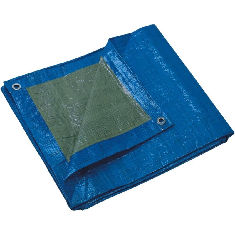 

Lona de jardín 5x8 m 80 g/m² - Azul - Elem