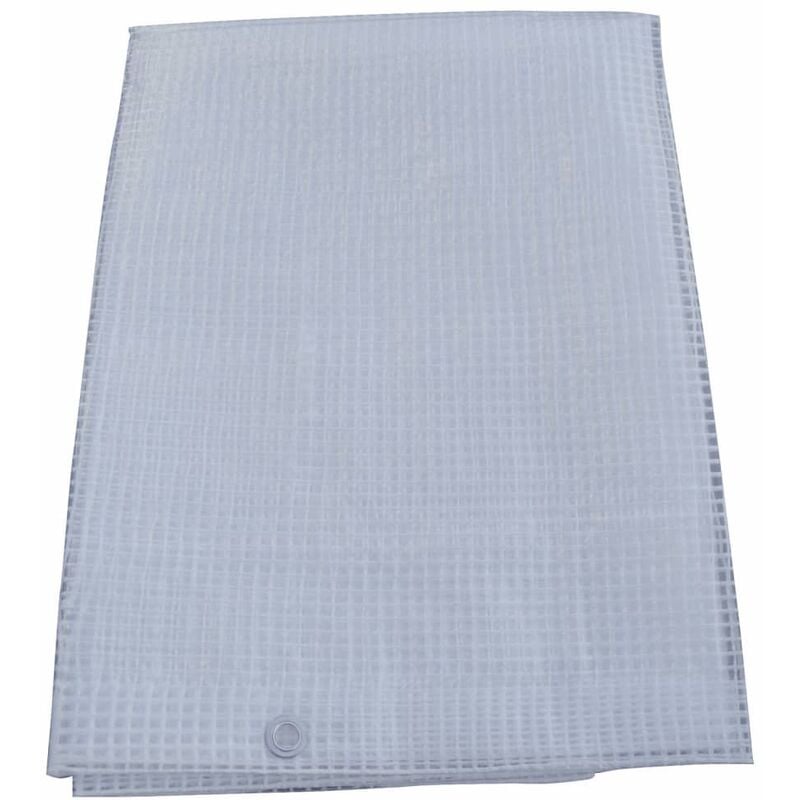 

Lona de protección blindada 4x10 m 170 g/m² - Gris - Elem