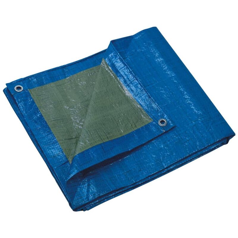 

Lona de jardín 6x10 m 120 g/m² - Azul - Elem