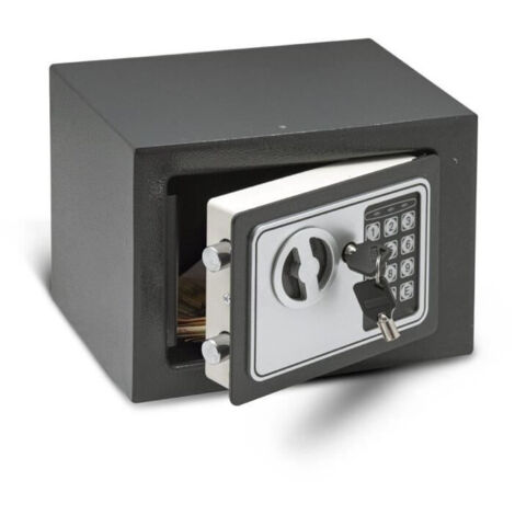ELEM TECHNIC Coffre-fort de sécurité électronique 2,9 L 17x23x17 cm