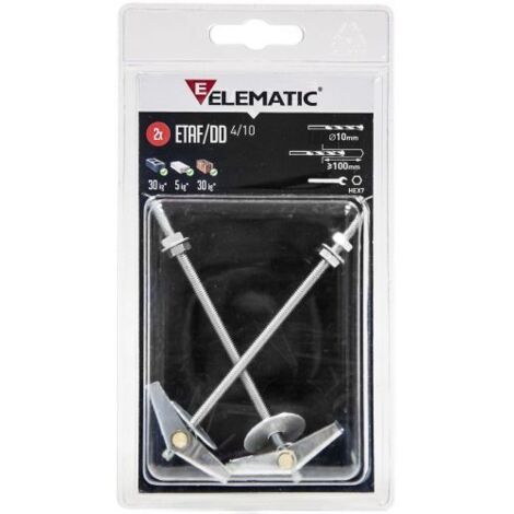ELEMATIC BLISTER ANCORA ETAF DD BARRA FILET. 2 PZ 8 CF