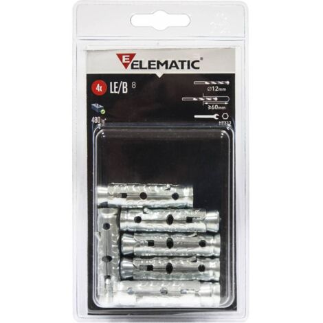 Elematic Blister Tasselli Le/B6    (Pz.4)