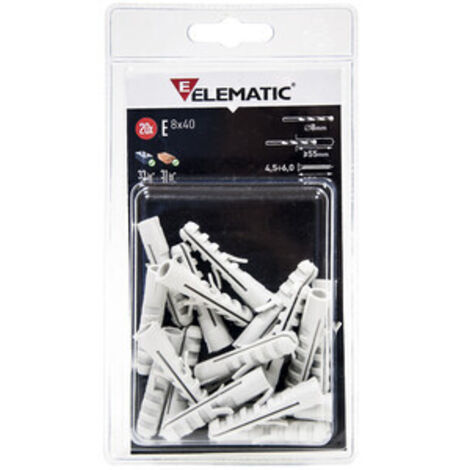 ELEMATIC BLISTER TASSELLO EB/OC6 OCCH CHIU 10 PZ- ITW CONSTRUCTION PRODUCTS ITALY- 10,0 confezione