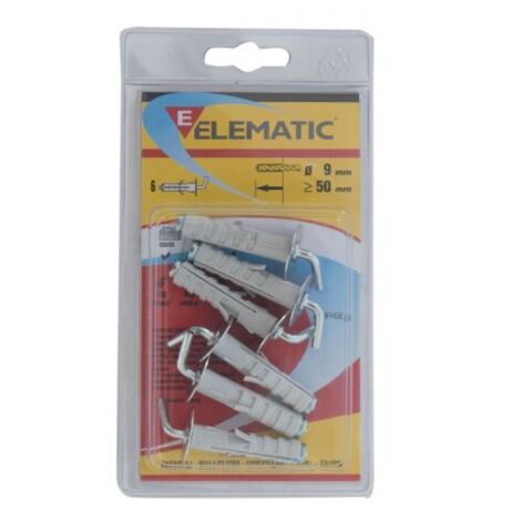 ELEMATIC BLISTER TASSELLO ENP/OC 9 OCCH CHIU 6 PZ 8 CF