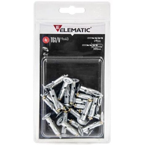 ELEMATIC BLISTER TASSELLO T61/OA 9 OCCH APER 4 PZ 8 CF